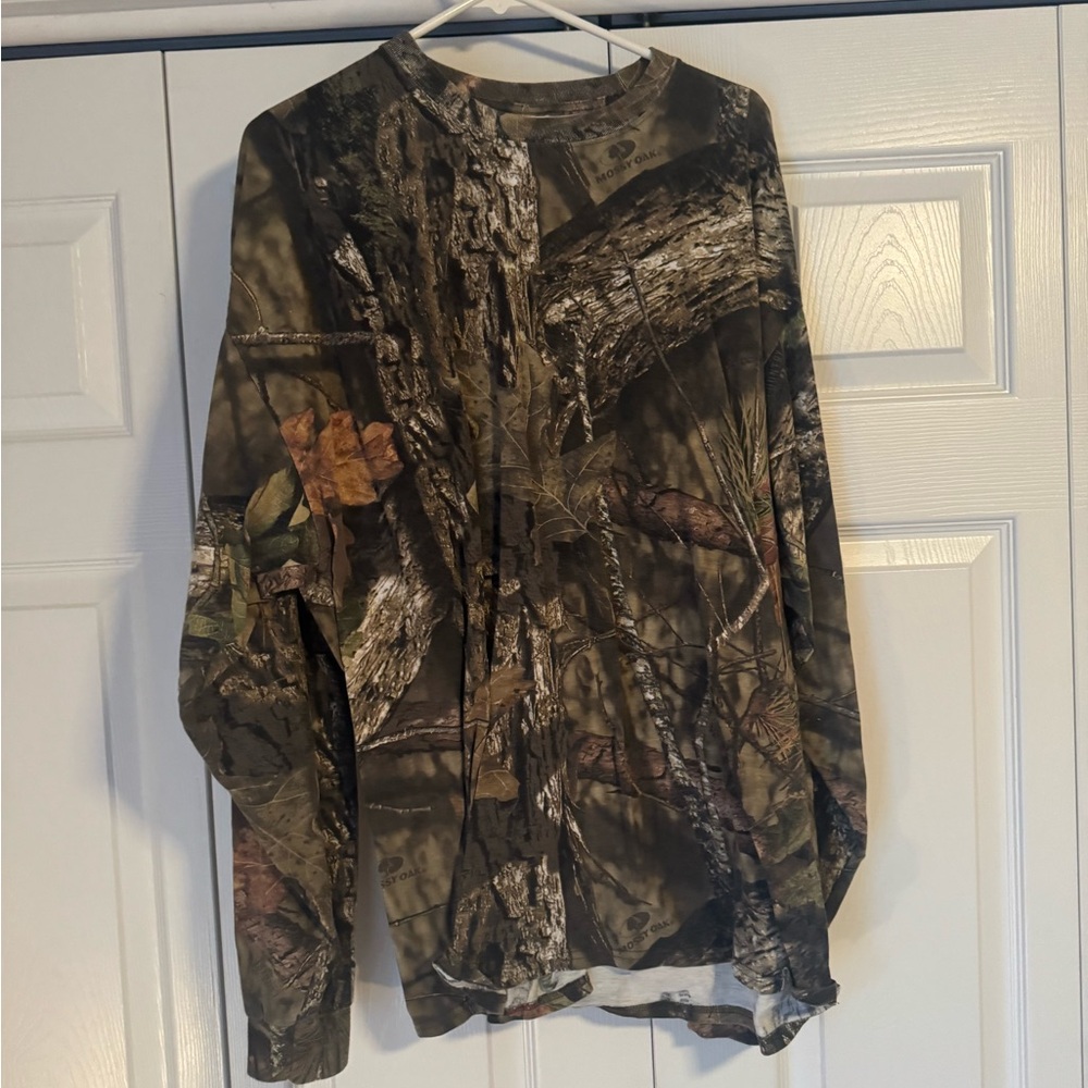 Camouflage Long Sleeve Men's Shirt